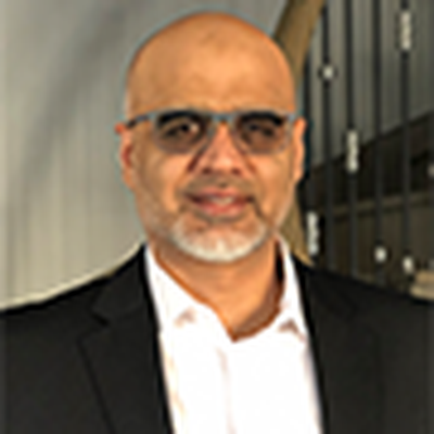 Retrato de Haroon Ahmed