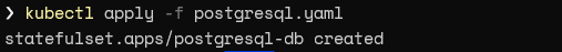 Resultado de PostGreSQL
