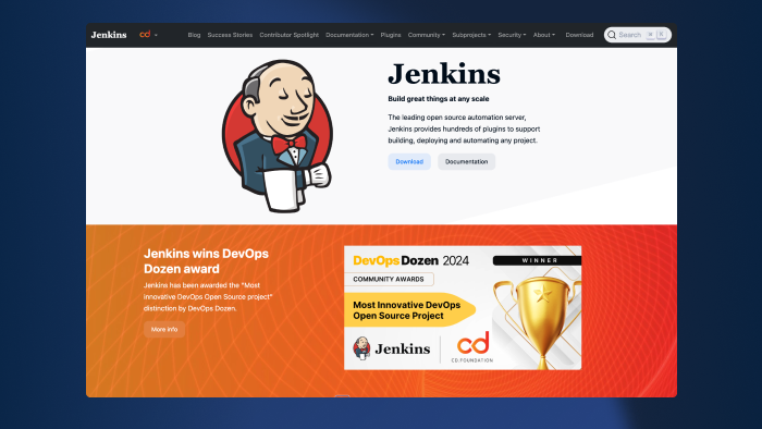 Instala Jenkins descargándolo desde la web.