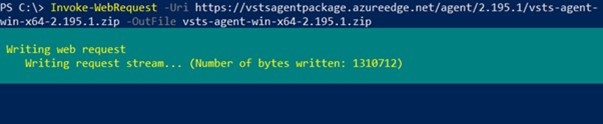 Descargar el agente autoalojado para Azure Pipeline