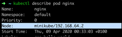 Dirección IP de Kubernetes NodePort