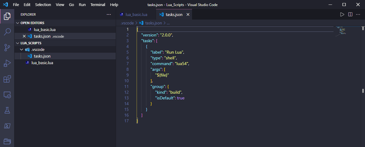 Tareas JSON