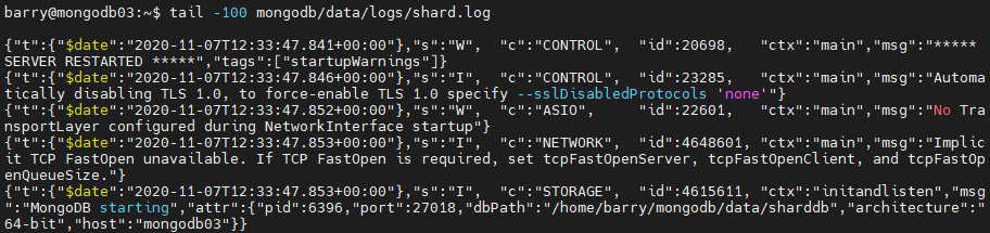 Configuración de un fragmento 3
