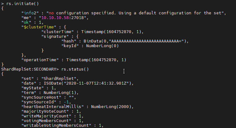 Configuración de un shard 5