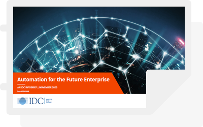 IDC info-brief automation for future enterprise