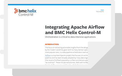 Integrate Apache Airflow and BMC Helix Control-M