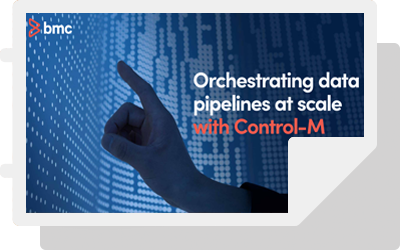 Orchestrating data pipelines at scale with Control-M
