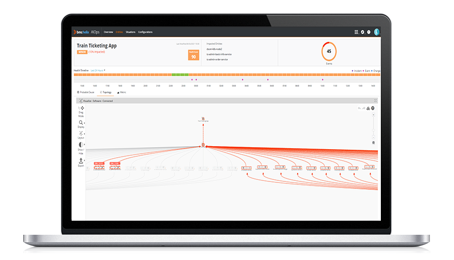 Import discovered data into BMC Helix Operations Management