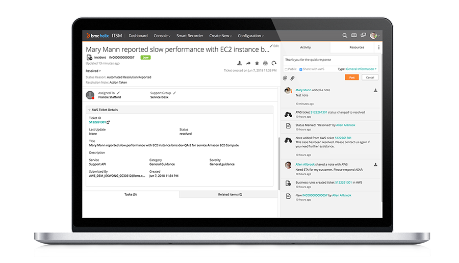 Central management across multi-cloud environments