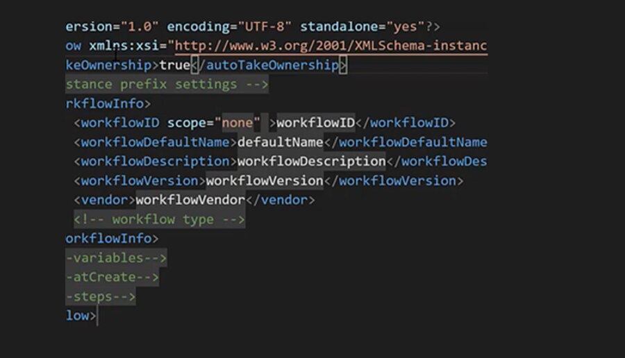 Output z/OSMF workflow